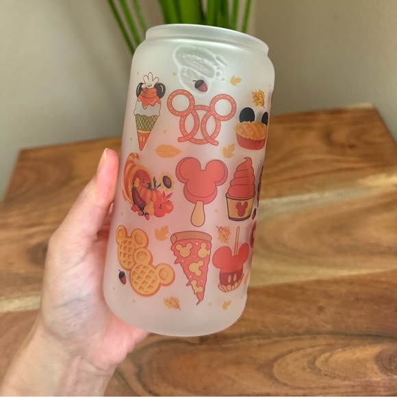 🆕 Fall Can Glass Cup - Picture 4 of 6